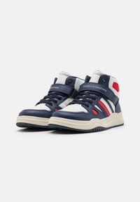 Tommy Hilfiger UNISEX - Sneakers alte - blue/off white/red