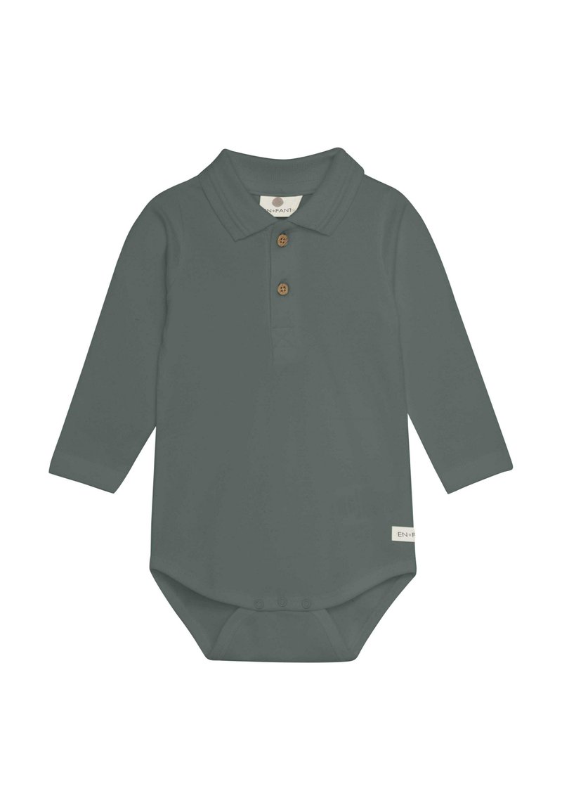 EN FANT LONG SLEEVES POLO - Body - balsam green