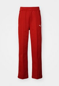 ALWAYS ON STRAIGHT TRACK PANTS - Tepláky - red fire