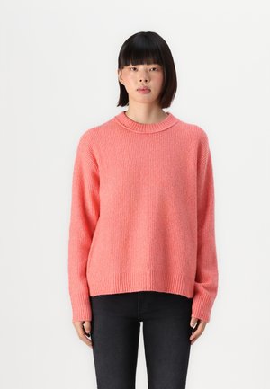 CLASSIC CREW SHAKER - Strikkegenser - coral