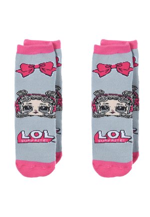 L.O.L. SURPRISE! ANTI-RUTSCH 2ER PACK - Socks - grau