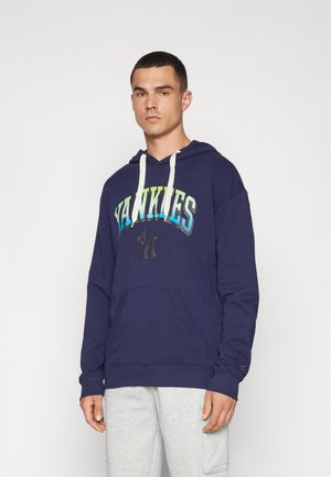 Fanatics MLB NEW YORK YANKEES GRADIENT PULLOVER HOODIE - Article de supporter d'équipe de club - maritime blue/signature off white