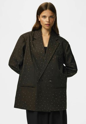 Pieces, BLAZER PCFALKA PINSTRIPE - Manteau court - delicioso