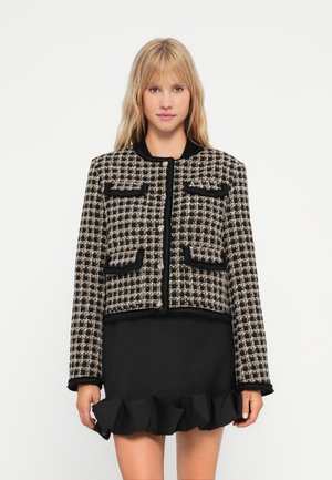 YASVISMO SHORT JACKET - Sommerjakke - black/multi-coloured