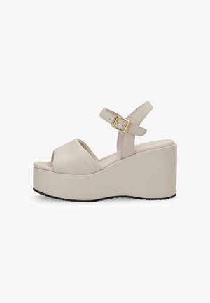 Frau Shoes, - Sandały na obcasie