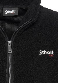 Schott BIGS - Giacca in pile - black