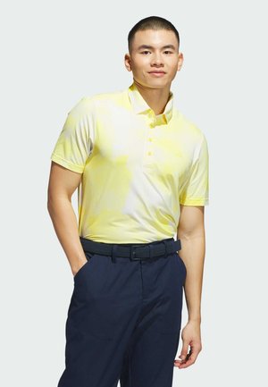 ULTIMATE365 TOUR PRINTED COOL FEELING LEFT CHEST - Polo majica - pure sulfur   white