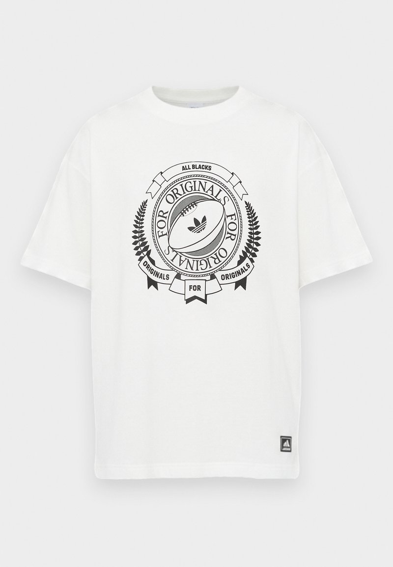 adidas Originals T-shirt print wit adidas Originals T-shirt print wit