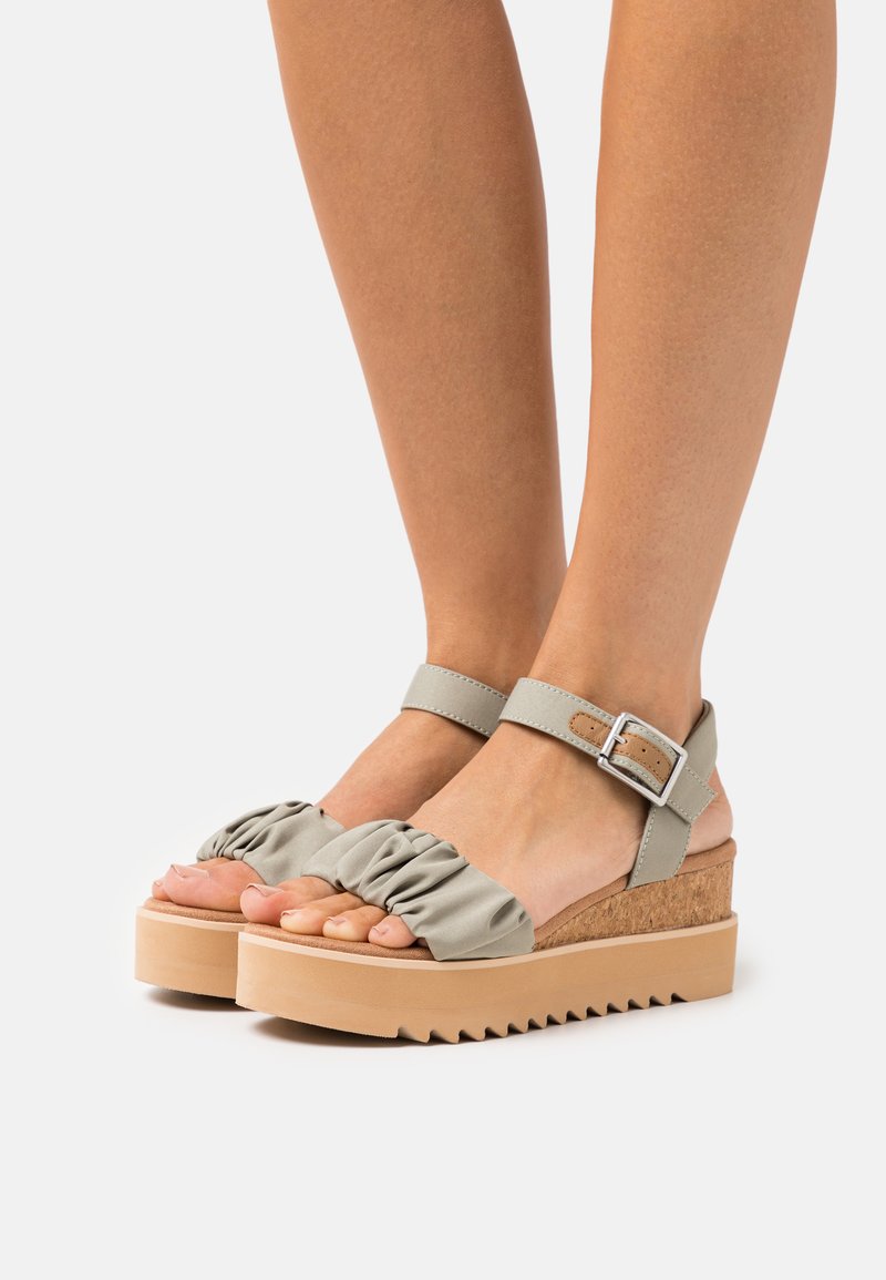 TOMS DIANA Platform sandals grey Zalando.ie