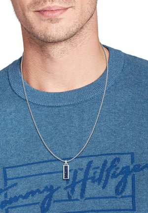 Collier - silber   blau