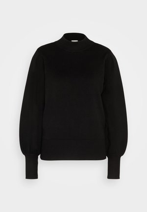 YAS, Strickpullover - black