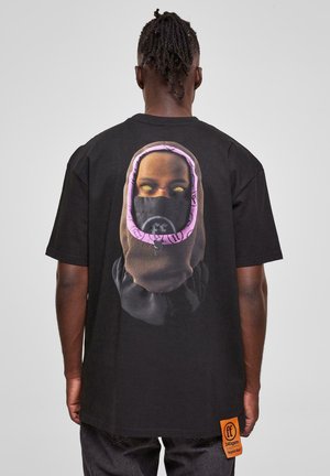 Forgotten Faces OVERSIZED  - T-shirt print - black