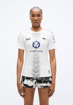 UFC ZENITH FIGHT NIGHT WOMENS - Marškinėliai su spaudiniu - white