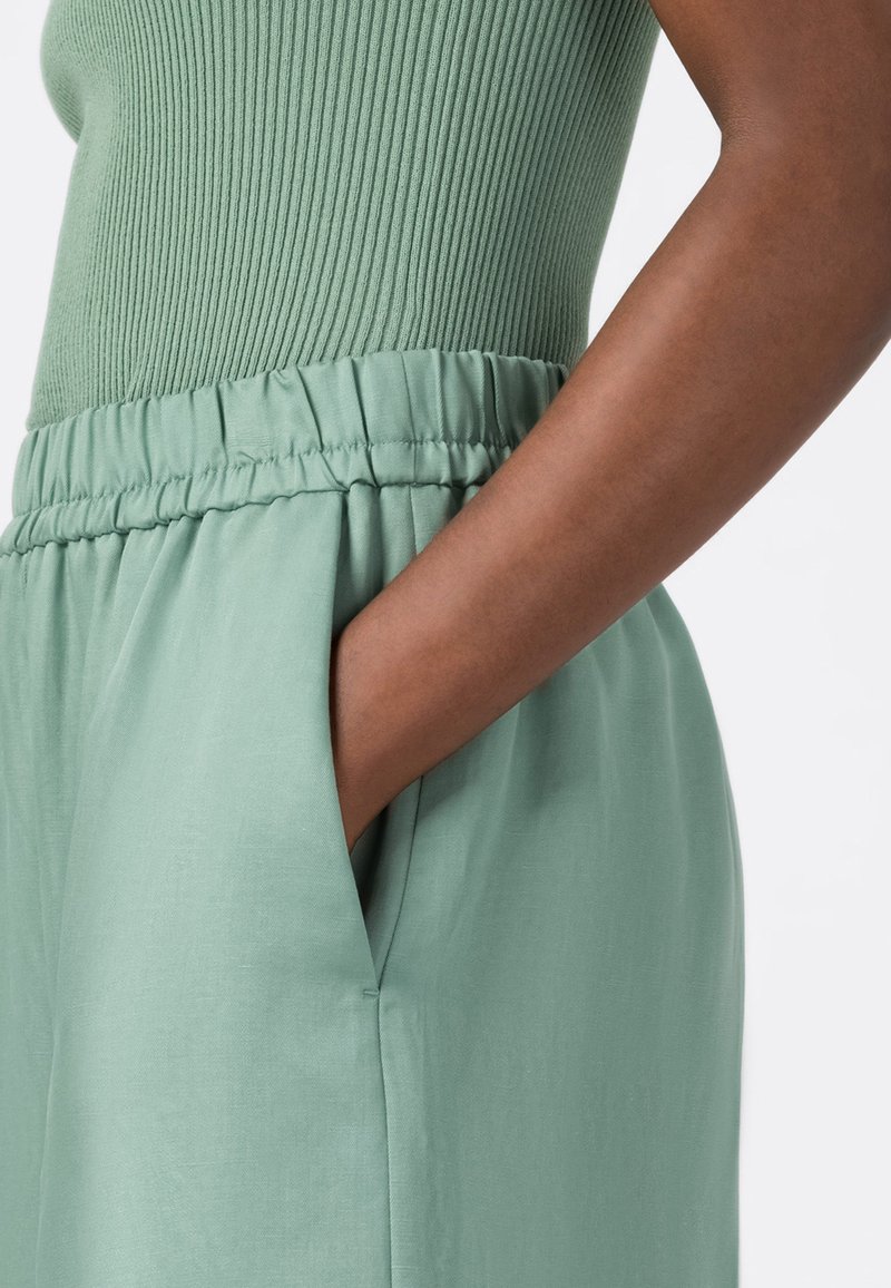 Damen Kleider | HALLHUBER IN HOCHWERTIGER LEINEN-TENCEL UALITÄT Shorts jade/grün - SH38136 Damen Kleider | HALLHUBER IN HOCHWERTIGER LEINEN-TENCEL UALITÄT Shorts jade/grün - SH38136