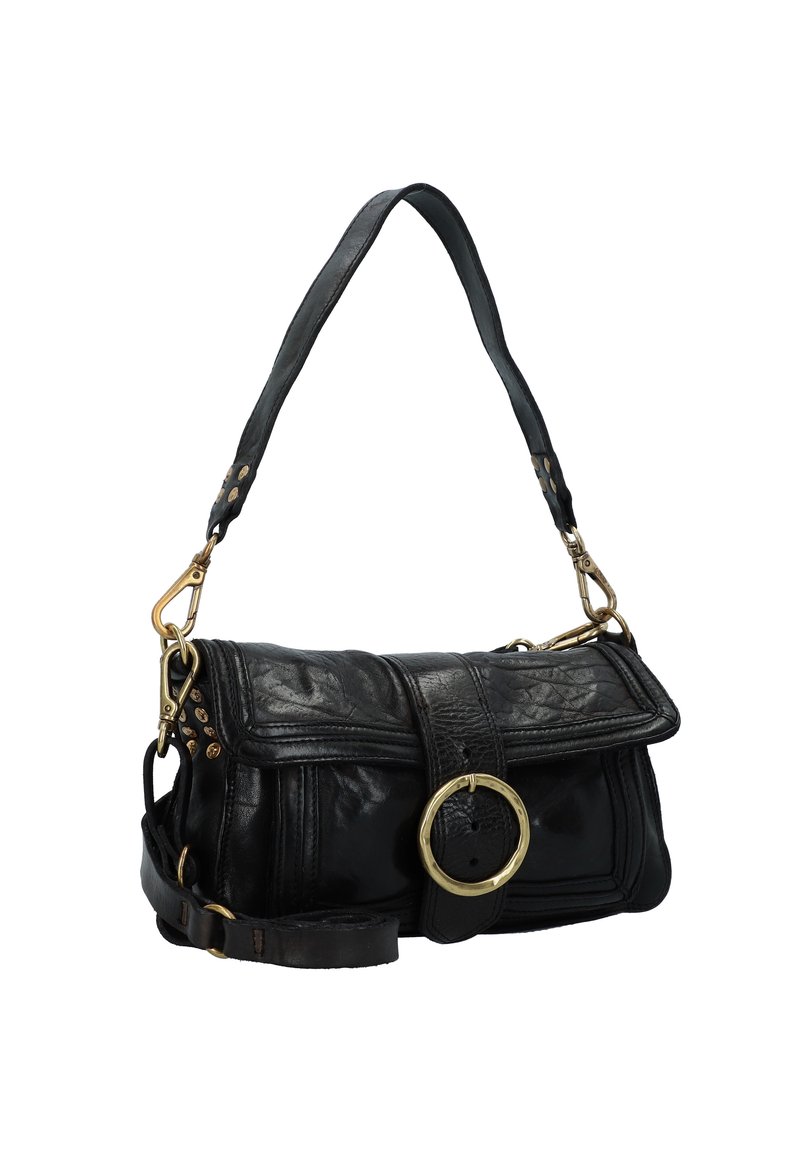 Damen Handtaschen | Campomaggi Umhängetasche nero/schwarz - BA77996 Damen Handtaschen | Campomaggi Umhängetasche nero/schwarz - BA77996
