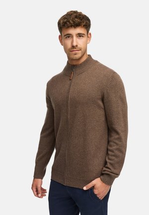 MARGOUS - Gilet - dk brown mix