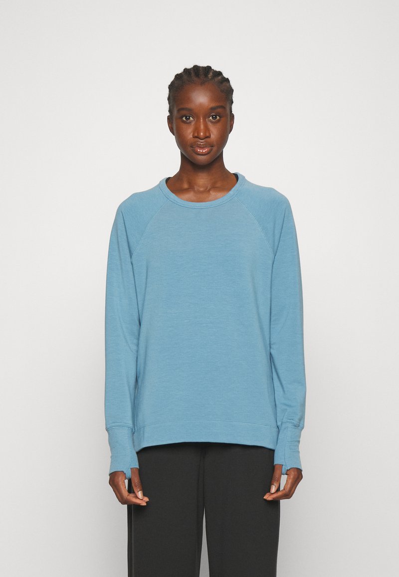 Athleta COASTER LUXE Sportinis megztinis skylark blue/mėlyna Zalando.lt