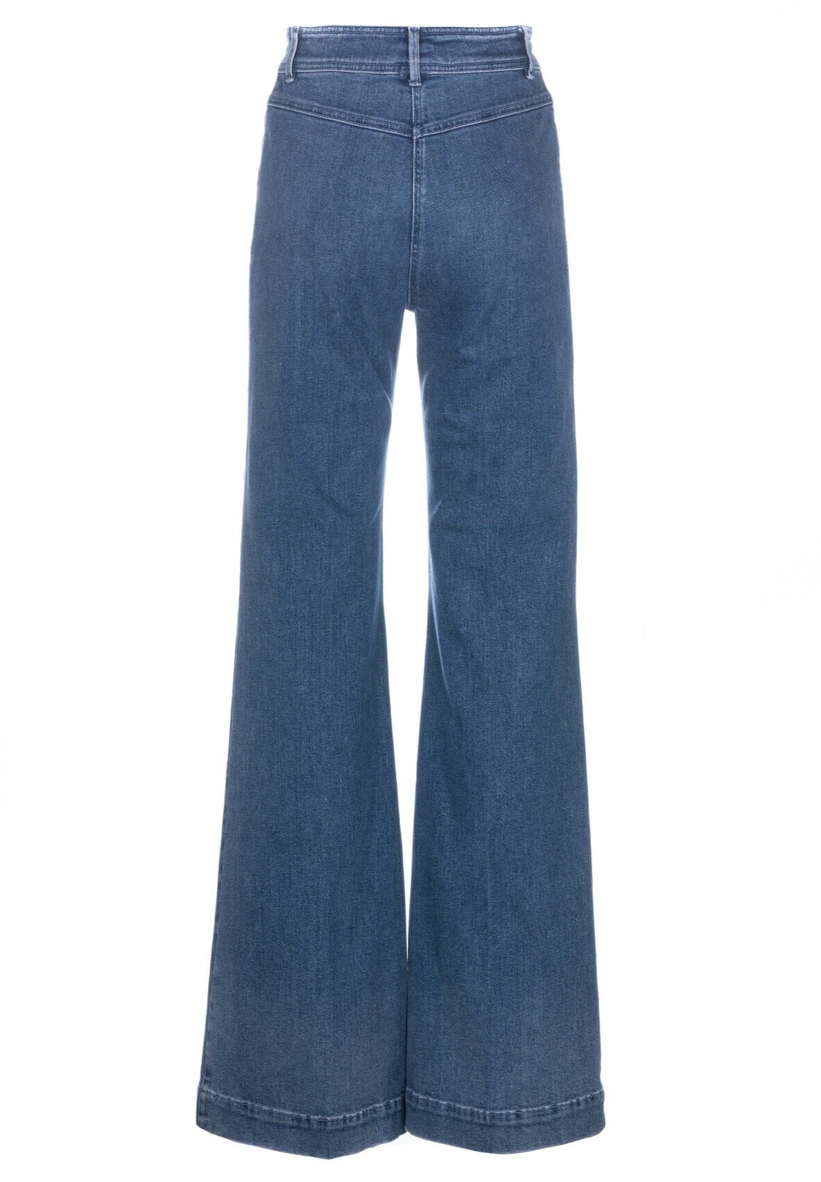 Luisa Spagnoli AMMAN - Flared Jeans - blu lavaggio medio/blue - Zalando.de
