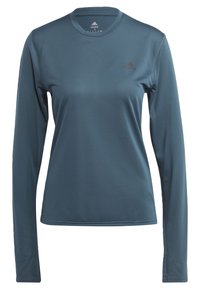 adidas Performance RUN ICONS RUNNING - Top dugih rukava - arctic night