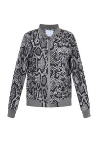 Sudadera con cremallera - dunkelgrau