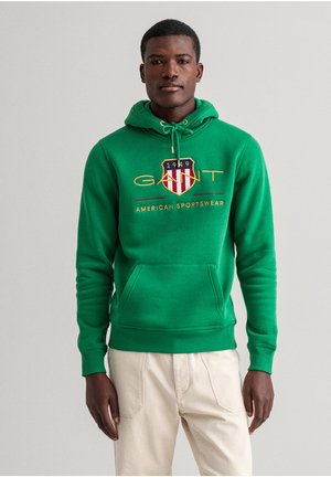ARCHIVE SHIELD - Felpa con cappuccio - lavish green