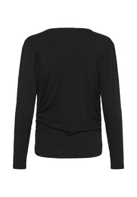 My Essential Wardrobe Top dugih rukava - black