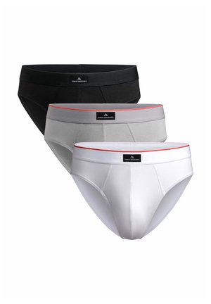 3-PACK - Trusser - black grey white