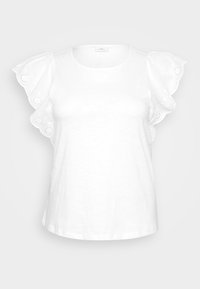 CARLILA O NECK FLUTTER - T-shirt imprimé - cloud dancer