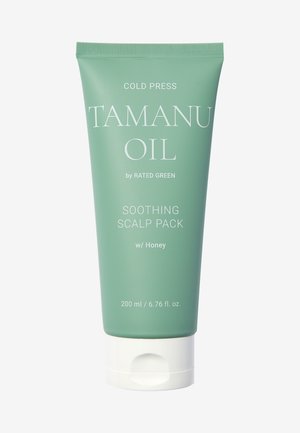 COLD PRESS TAMANU OIL SOOTHING SCALP PACK - Hair treatment - -