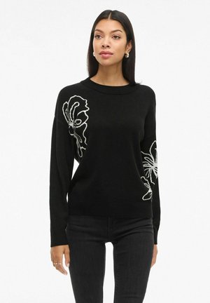 VITIF JACQUARD  - NOOS - Trui - black