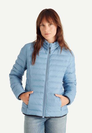 WITH FADED DETAILS FLIGHT - Gewatteerde jas - bleu