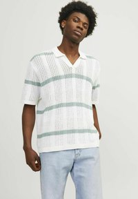 Jack & Jones JORTAORMINA - Polotričko - sea salt