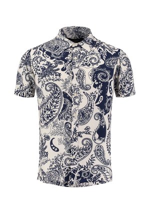 Key Largo, KEY LARGO HEMD MSH KLPARK 1/2 PATTERNED - Chemise - dark blue