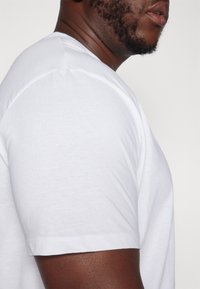 Jack & Jones JJEBRADLEY TEE 2 PACK - Βασικό μπλουζάκι - white/black