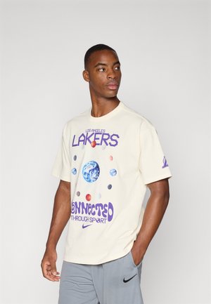 Nike Performance NBA LOS ANGELES LAKERS TEE - Sporto klubų atributika - pure