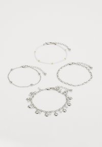 PCEMSA BRACELET 4 PACK - Käevõru - silver-coloured
