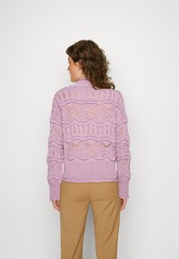 LASCANA AJOUR - Trui - mauve