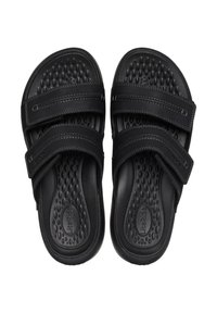 Crocs YUKON VISTA - Sandales de bain - noir