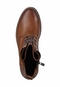 Marco Tozzi Botines con cordones - cognac