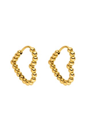 PURELEI, PURELEI OHRRINGE BUBBLE HEART - Ohrringe - gold-coloured