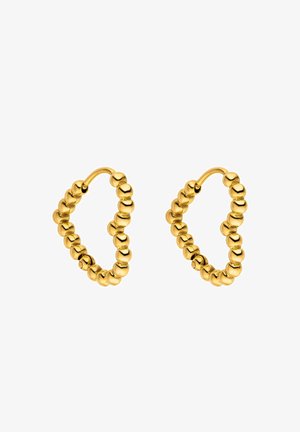 PURELEI, PURELEI OHRRINGE BUBBLE HEART - Ohrringe - gold-coloured