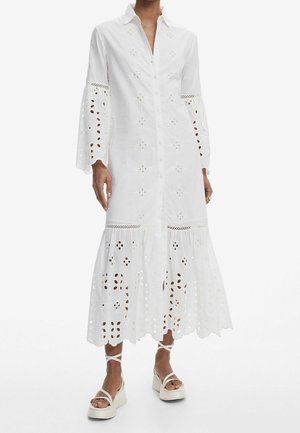 Blusenkleid - white