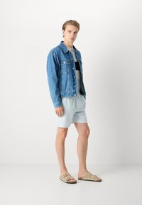 Les Deux STAN STRIPE SWIM - Šorti - summer sky/light ivory
