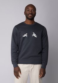 watapparel SPACE LOVE - Sweatshirt - india ink grey