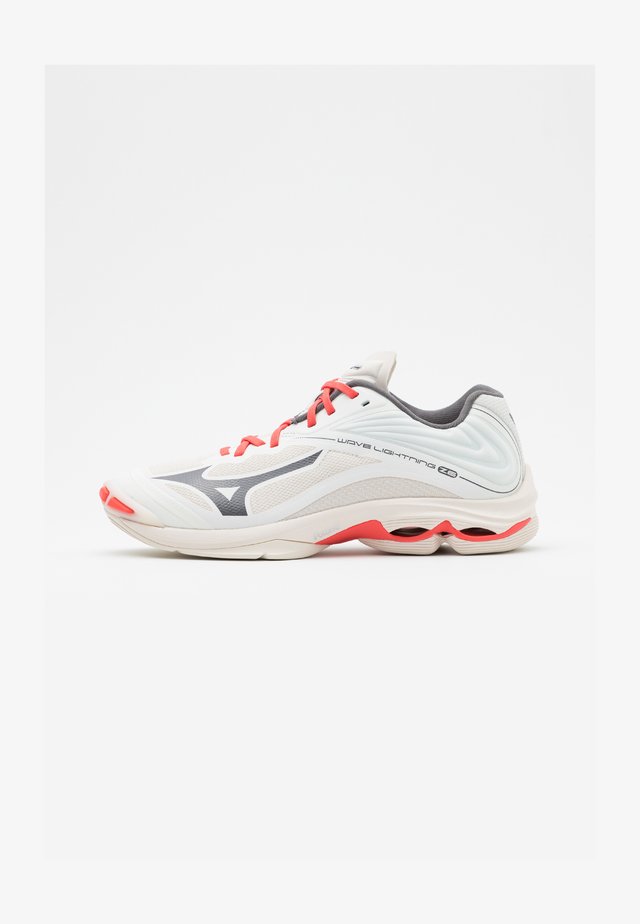 WAVE LIGHTNING Z6 - Lentopallokengät - snowwhite/qshade/coral