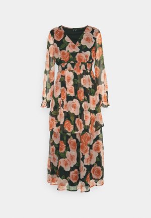 Vero Moda Petite VMPHILINE V NECK DRESS - Dolga obleka - black