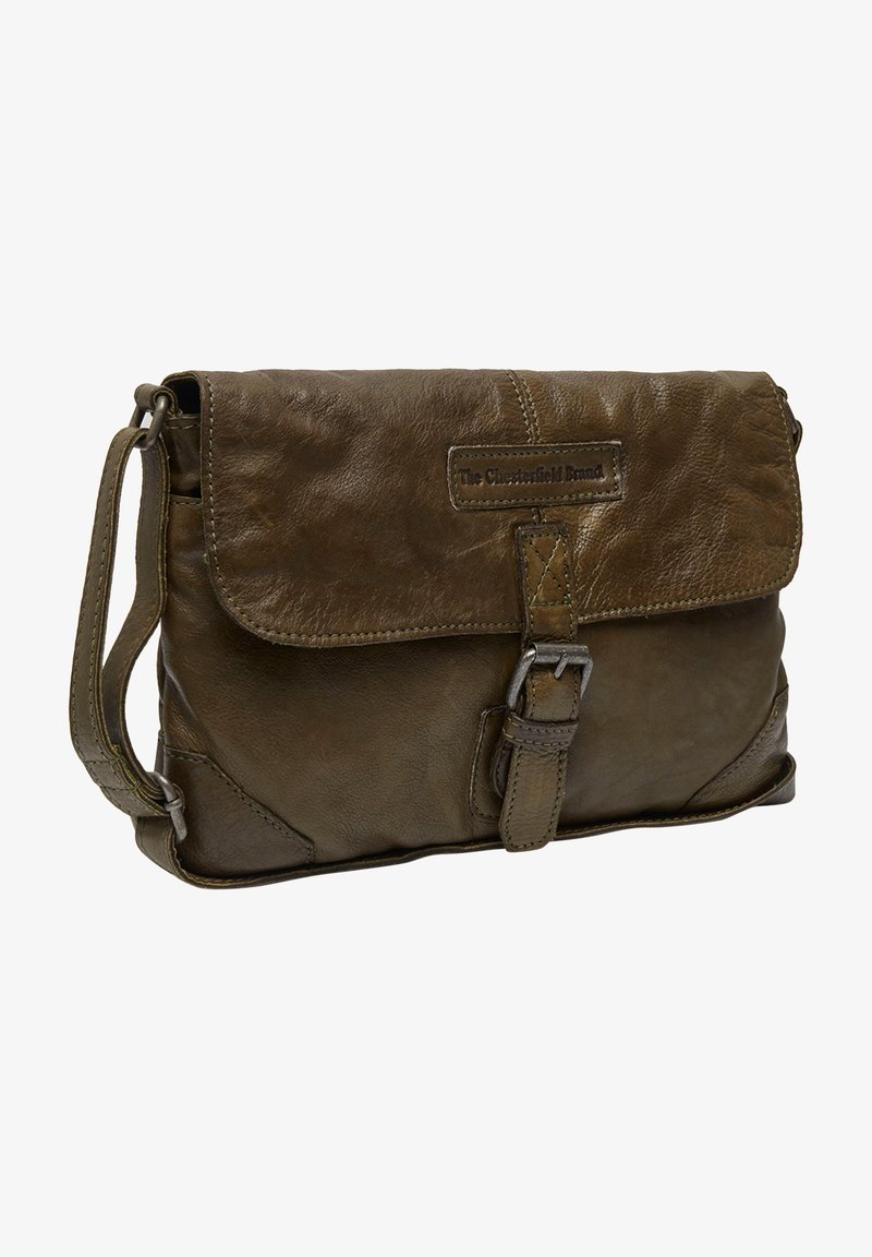 The Chesterfield Brand Zürich Shoulderbag Olive Green | Buy bags The Chesterfield Brand Zürich Shoulderbag Olive Green | Buy bags