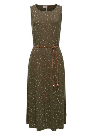 SOMMER STEPNIE - Jerseyklänning - olive