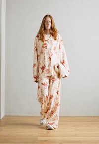 Heathe WOMENS SHIRT TROUSER SET - Stoffhose - offwhite red