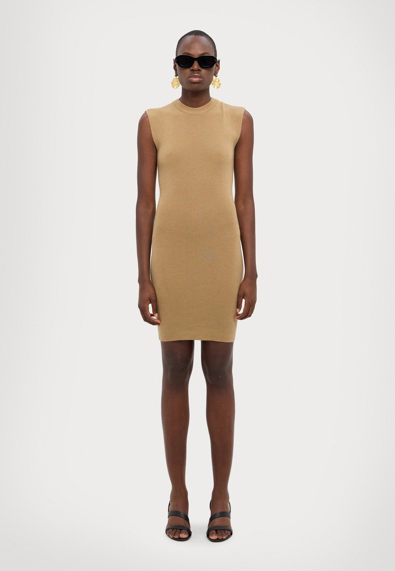 MICHAEL Michael Kors MINI DRESS - Day dress - dark camel/camel - Zalando